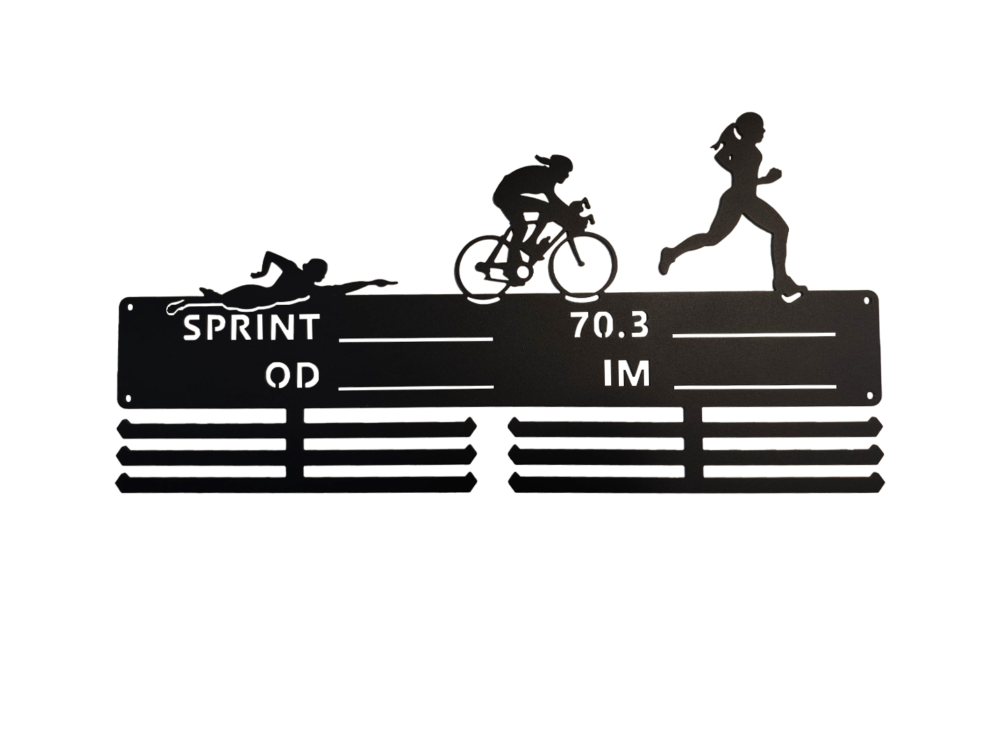 Mitalihenkari - triathlon jättimalli naishahmoilla - Image 3